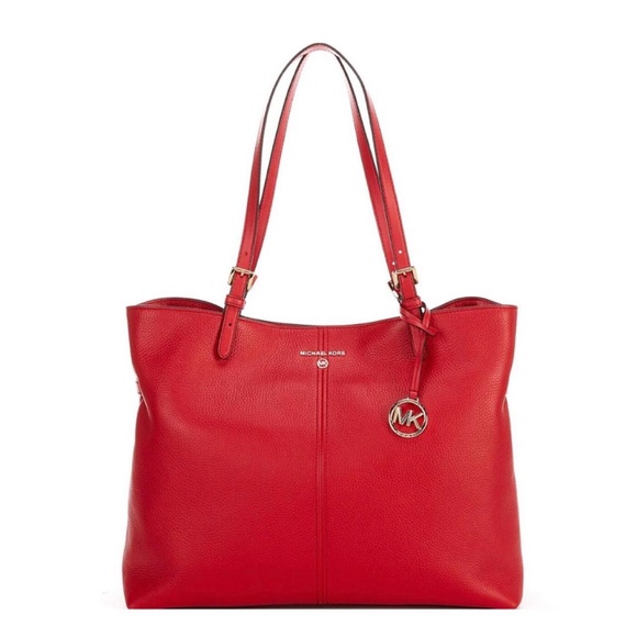 AUTHENTIC Michael Kors “Lenox” Large Pebble Leather Tote, NWOT - Picture 13 of 15